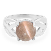 Anello in argento con Scapolite Occhio di Gatto