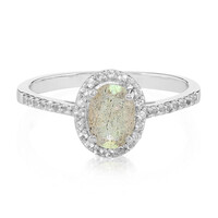 Anello in argento con Labradorite