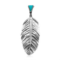 Ciondolo in argento con Turchese Sleeping Beauty (Desert Chic)