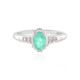 Anello in argento con Smeraldo Russo