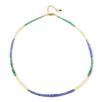 Collana in argento con Tanzanite