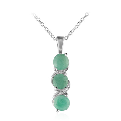Collana in argento con Smeraldo