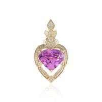 Ciondolo in oro con Kunzite Patroke (de Melo)