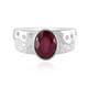 Anello in argento con Rubino del Madagascar (de Melo)
