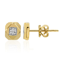 Orecchini in oro con Diamante IF (D)