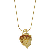 Collana in argento con Ambra Baltica