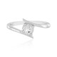 Anello in argento con Topazio Bianco