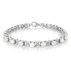 Bracciale in argento con Opale di Welo