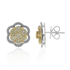 Orecchini in oro con Diamante Giallo SI2 (CIRARI)