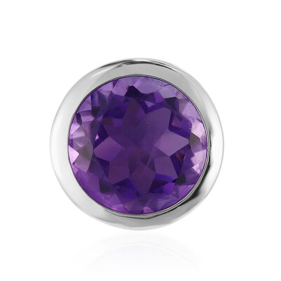 Ciondolo in argento con Ametista Zambiana (MONOSONO COLLECTION)
