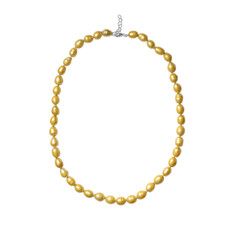 Collana in argento con Perla di Acqua Dolce (TPC)