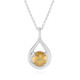 Collana in argento con Citrino