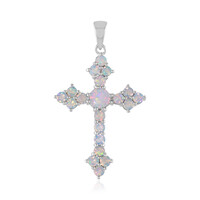Ciondolo in argento con Opale di Welo