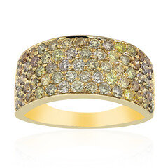 Anello in oro con Diamante Fancy SI2 (CIRARI)