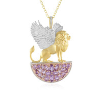 Collana in argento con Ametista (Gems en Vogue)