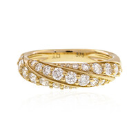 Anello in oro con Diamante Flawless (F) (LUCENT DIAMONDS)