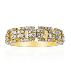 Anello in oro con Diamante I1 (H) (CIRARI)