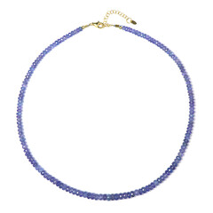 Collana in argento con Tanzanite