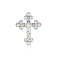 Ciondolo in argento con Opale di Welo