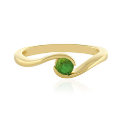 Anello in argento con Tsavorite