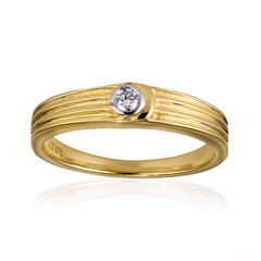 Anello in oro con Diamante SI1 (H)