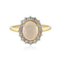 Anello in oro con Opale Australiano (Adela Gold)