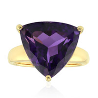 Anello in oro con Ametista Uruguay
