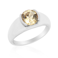 Anello in argento con Labradorite Dorata