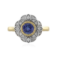 Anello in argento con Tanzanite
