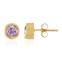 Orecchini in argento con Ametista Rose de France