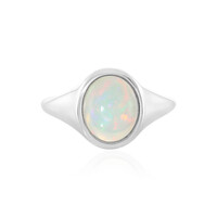 Anello in argento con Opale di Welo