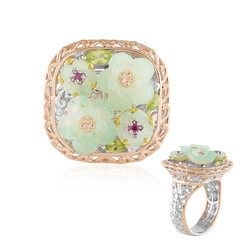Anello in argento con Peridoto (Gems en Vogue)
