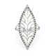 Anello in argento con Diamante Fancy