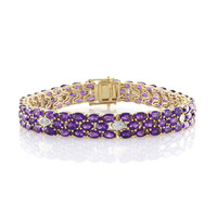 Bracciale in argento con Ametista Zambiana
