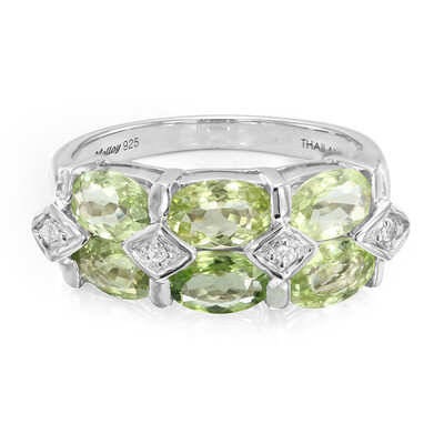 Anello in argento con Tormalina Paraíba