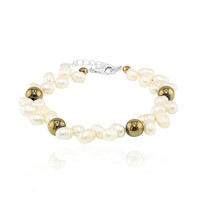 Bracciale in argento con Perla di Acqua Dolce (TPC)