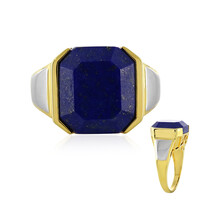 Anello da uomo in argento con Lapislazzuli