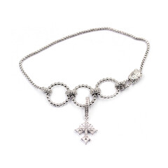 Bracciale in argento con Zircone (Dallas Prince Designs)