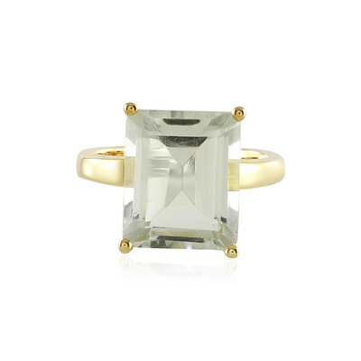 Anello in argento con Ametista Verde