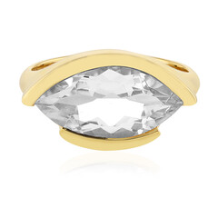 Anello in argento con Quarzo Bianco