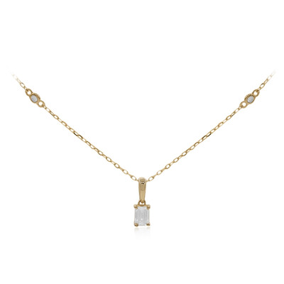 Collana in oro con Diamante SI1 (H) (CIRARI)