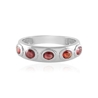 Anello in argento con Rubino Tanzania