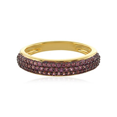 Anello in argento con Rodolite
