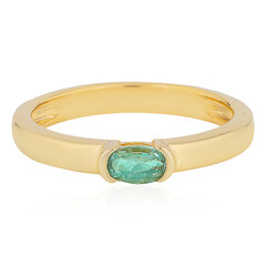 Anello in argento con Smeraldo Colombiano