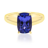 Anello in oro con Tanzanite AAA (CIRARI)
