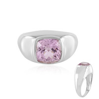 Anello in argento con Kunzite