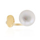 Anello in argento con Perla d'Acqua Dolce Bianca