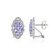 Orecchini in argento con Tanzanite