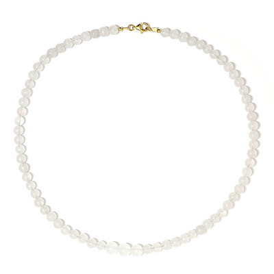 Collana in argento con Selenite