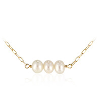 Collana in argento con Perla di Acqua Dolce